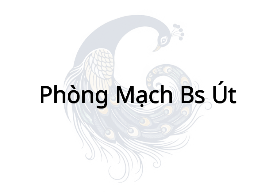 Phòng mạch Bs Út