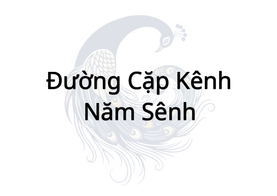 Đường cặp kênh Năm Sênh