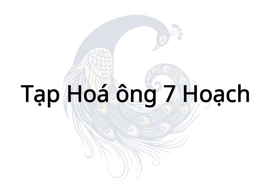 Tạp hoá ông 7 hoạch