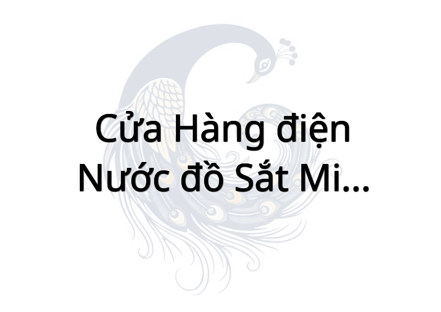 Cửa hàng điện nước đồ sắt Minh Trí