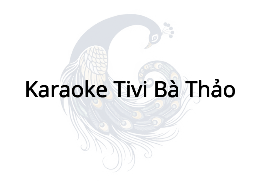 Karaoke Tivi Bà Thảo