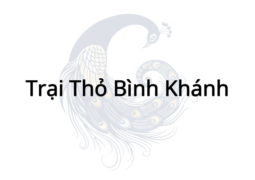 Trại thỏ Bình Khánh