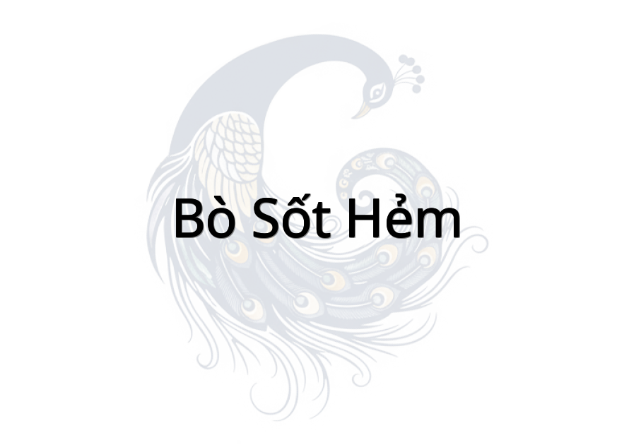 Bò Sốt Hẻm
