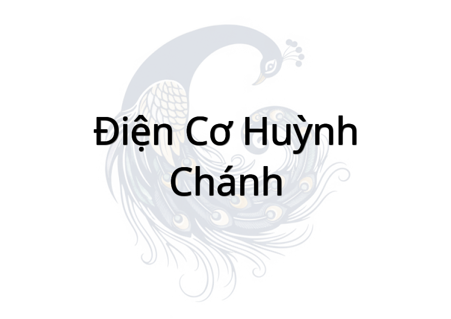 Điện cơ Huỳnh Chánh