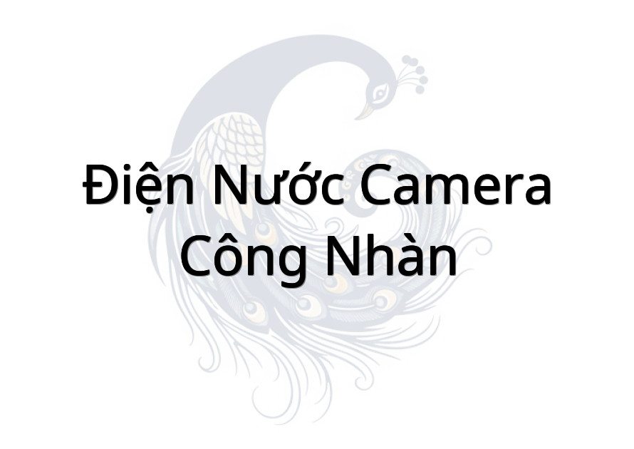Điện Nước Camera Công Nhàn