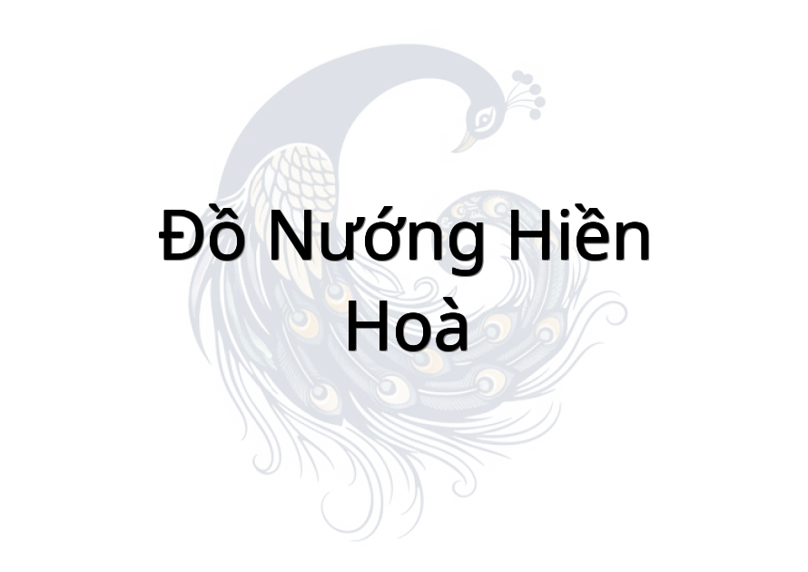 Đồ nướng Hiền Hoà