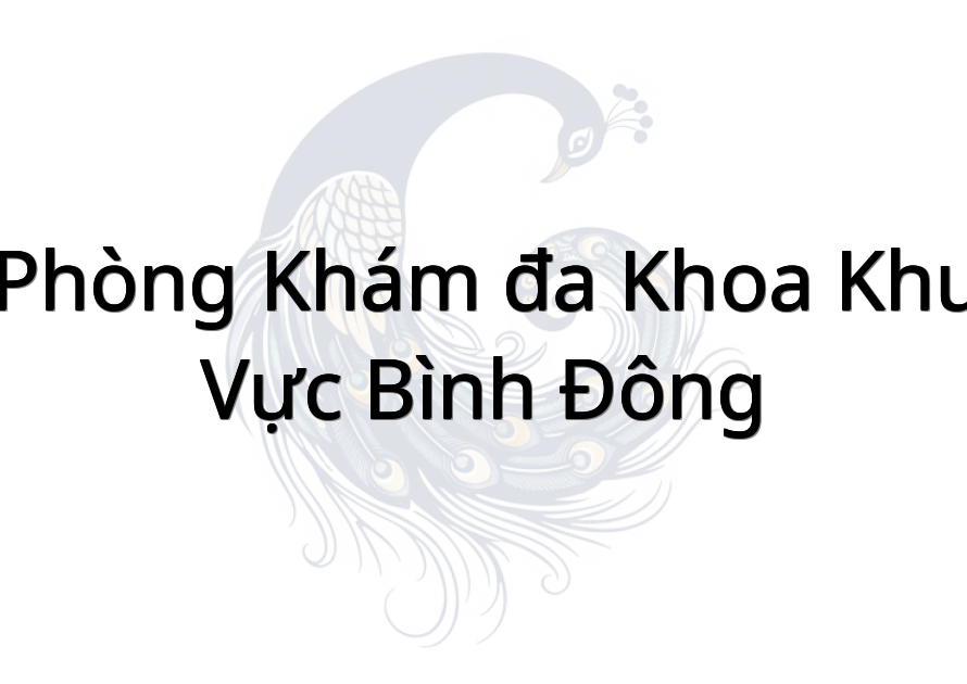 Phòng khám đa khoa khu vực Bình Đông