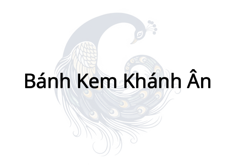 Bánh Kem Khánh Ân