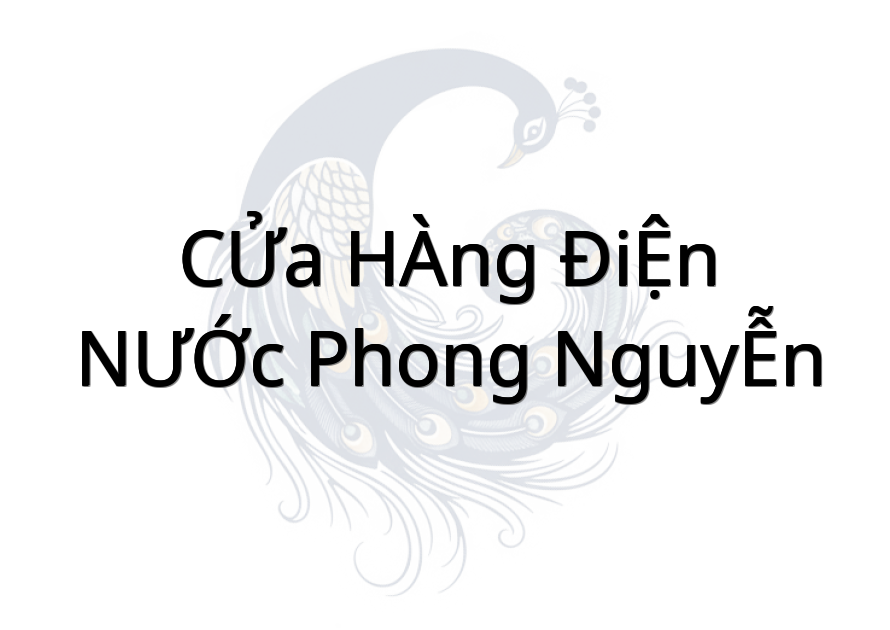 CỬA HÀNG ĐIỆN NƯỚC PHONG NGUYỄN