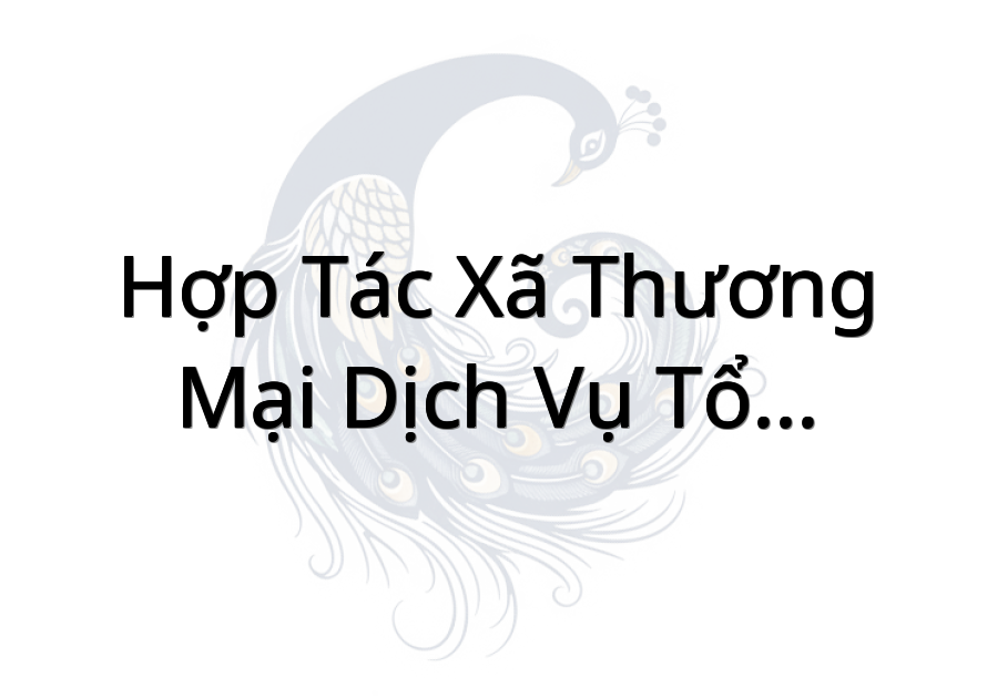 Hợp Tác Xã Thương Mại Dịch Vụ Tổng Hợp Nông Nghiệp Bình Nhựt
