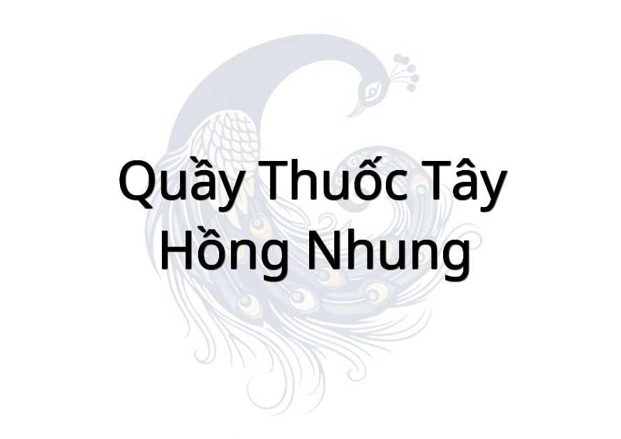 Quầy Thuốc Tây Hồng Nhung