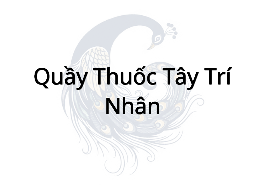 Quầy Thuốc Tây Trí Nhân