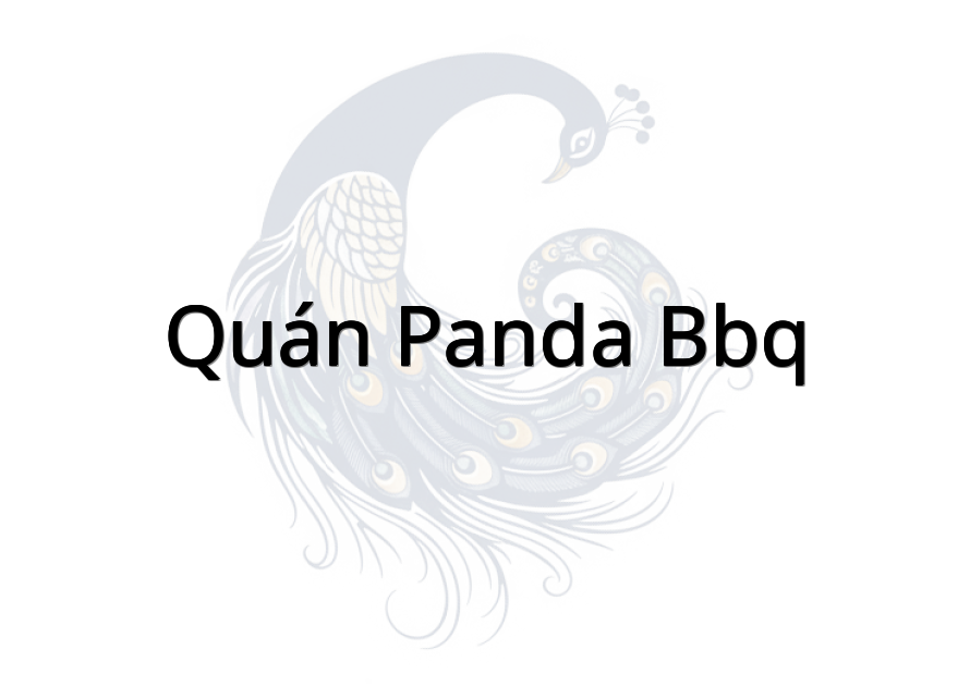 Quán panda BBQ