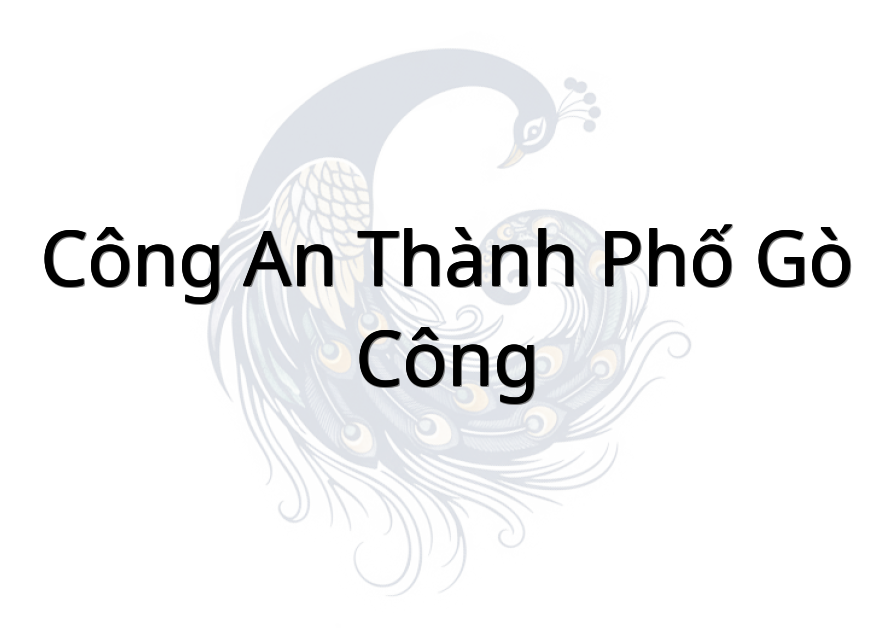 Công An Thành phố Gò Công