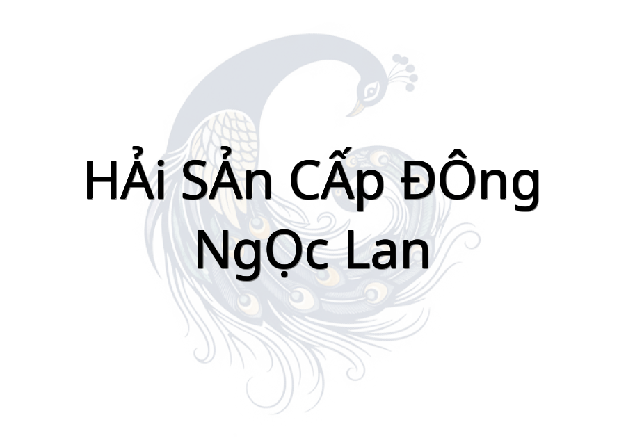 HẢI SẢN CẤP ĐÔNG NGỌC LAN