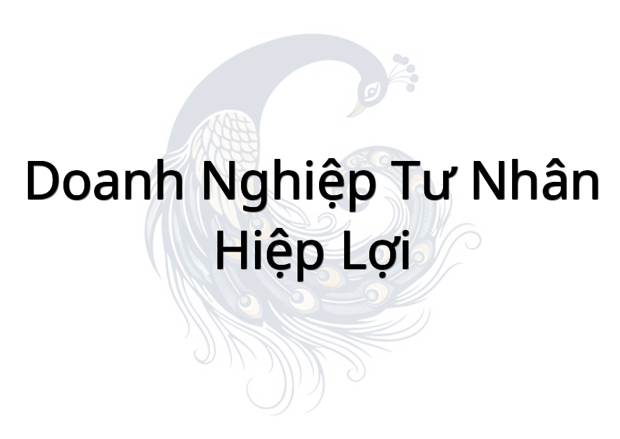 Doanh Nghiệp Tư Nhân Hiệp Lợi