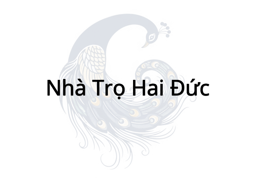 Nhà trọ Hai Đức