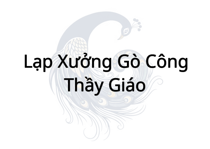 Lạp xưởng Gò Công - Thầy Giáo