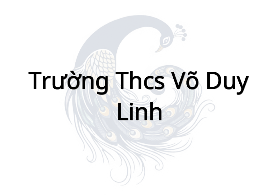 Trường THCS Võ Duy Linh