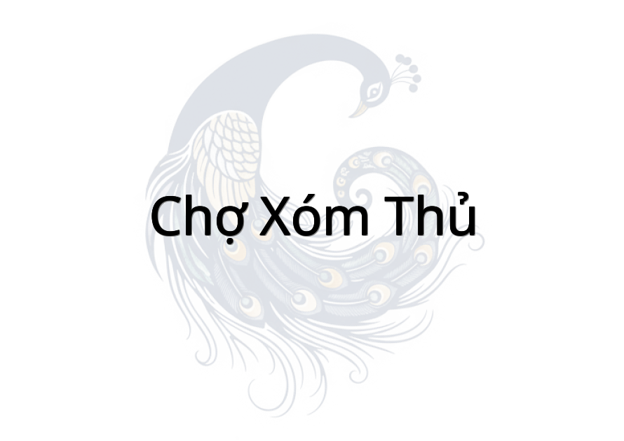 Chợ Xóm Thủ