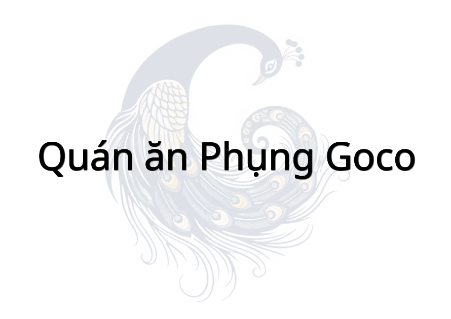 Quán ăn Phụng Goco