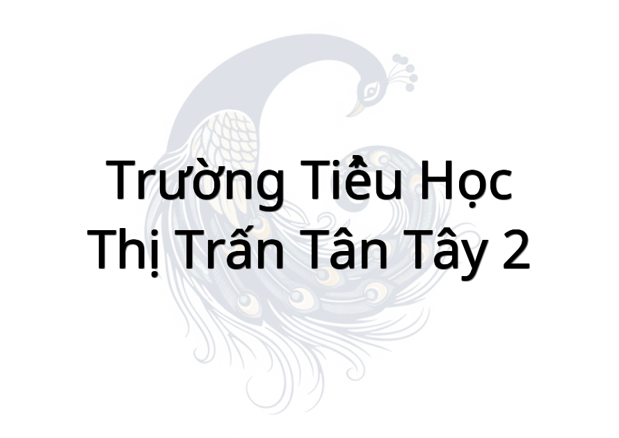 Trường Tiểu Học Thị Trấn Tân Tây 2